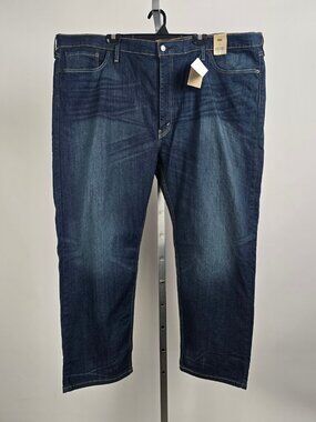 Levis 502 Taper Stretch Denim Jeans Size 50/30